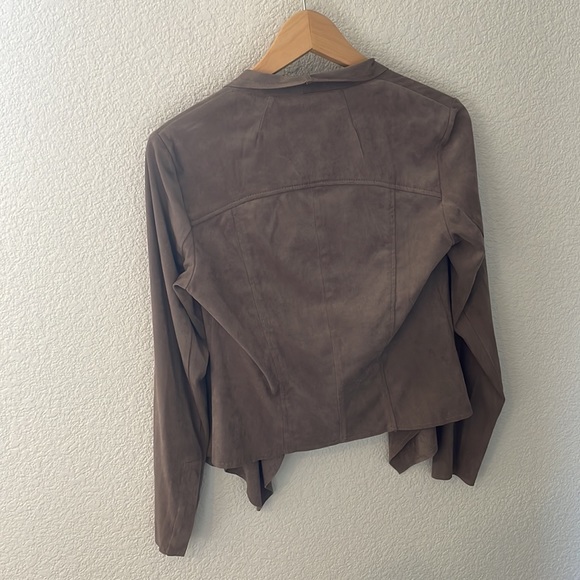 Suede Real Leather Jacket - Picture 3 of 3